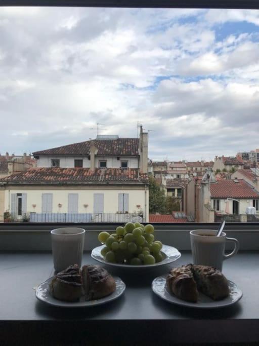 Grand Studio Avec Vue Sur Notre Dame De La Garde Marseille Luaran gambar